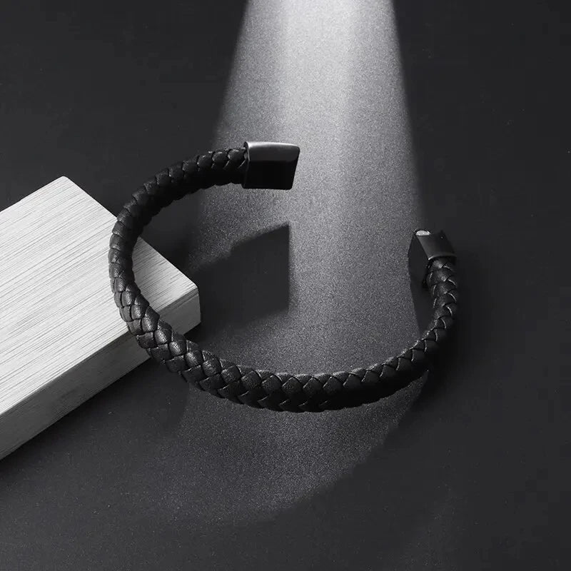 Woven Leather Bracelet
