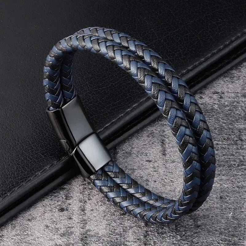 Twist Leather Bracelet