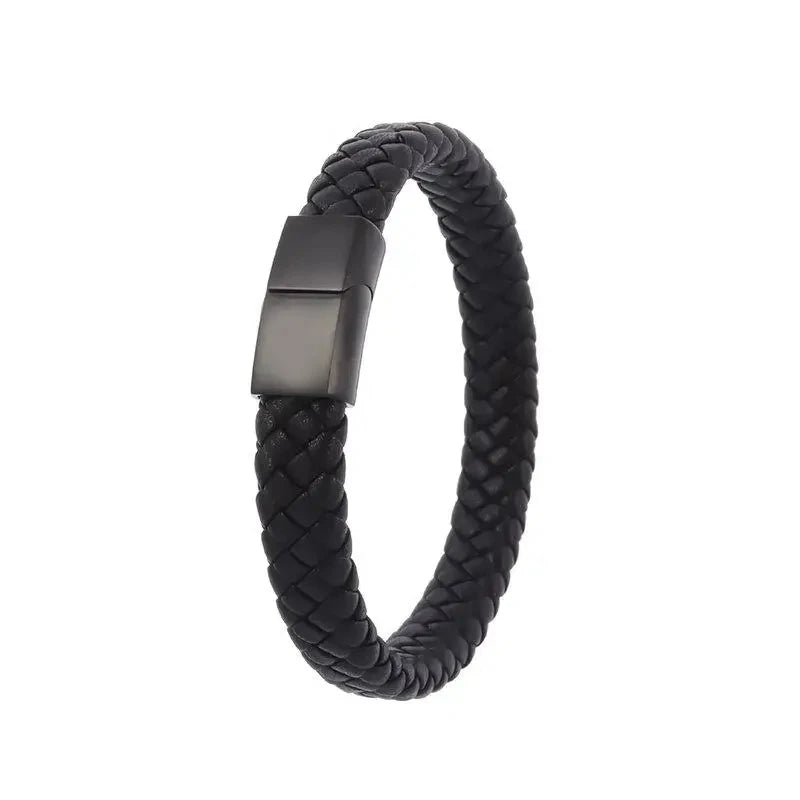 Woven Leather Bracelet