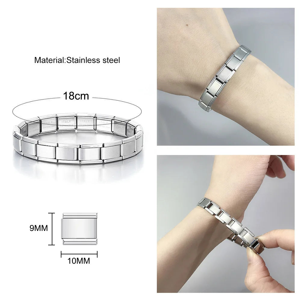 Moon Steel Bracelet