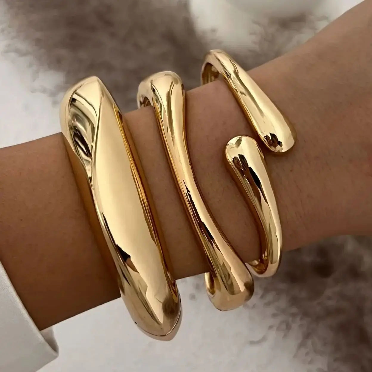 Spring Metal Bracelet