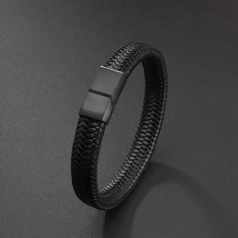 Woven Leather Bracelet