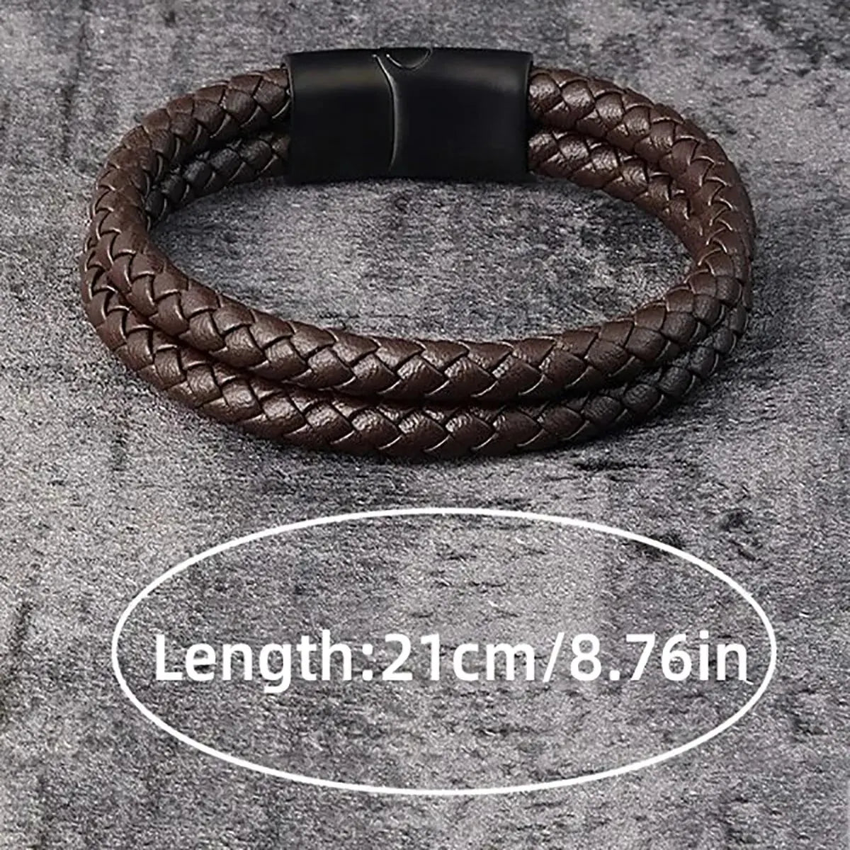 Twist Leather Bracelet