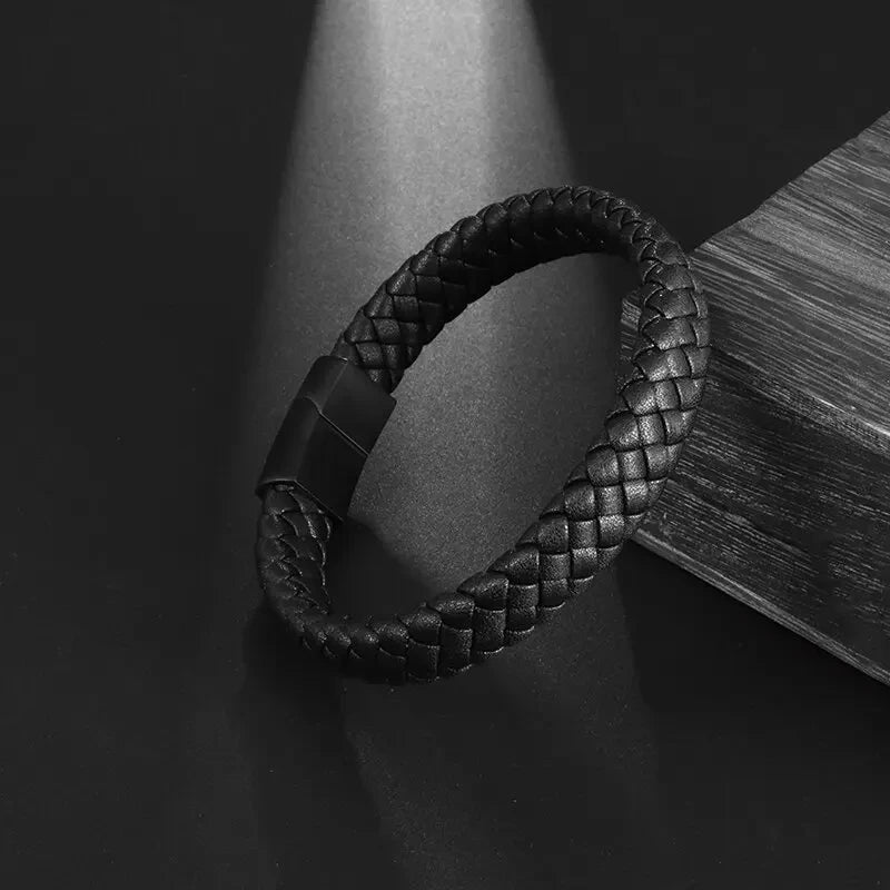 Woven Leather Bracelet