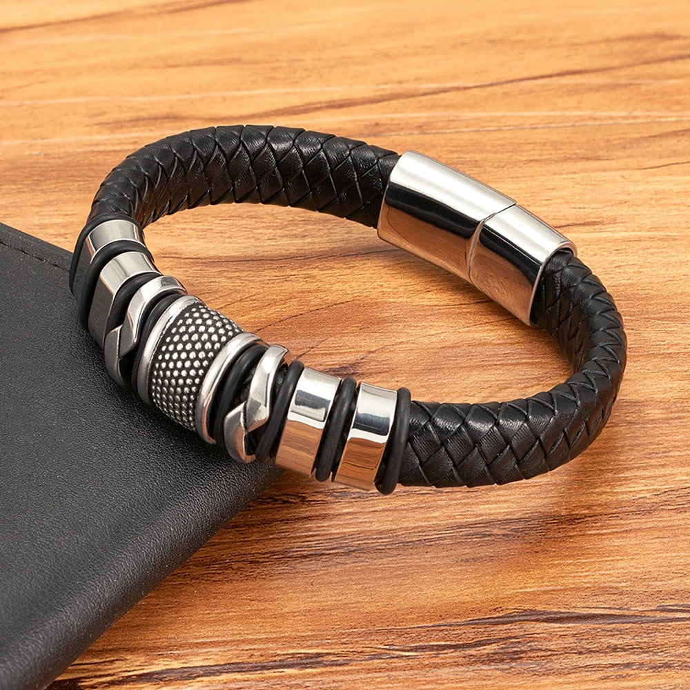 Braided Leather Bracelet