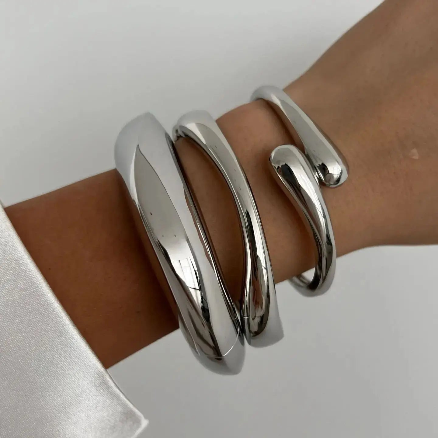 Spring Metal Bracelet