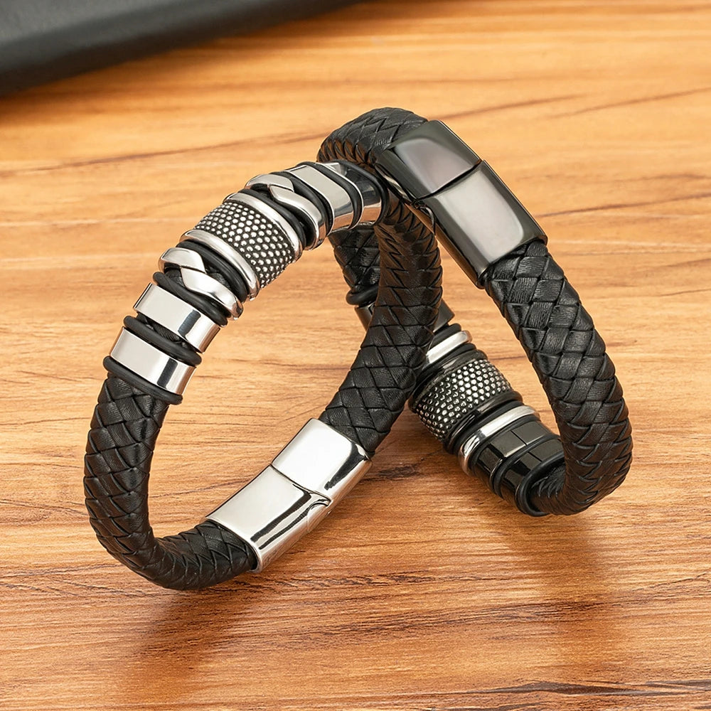 Braided Leather Bracelet