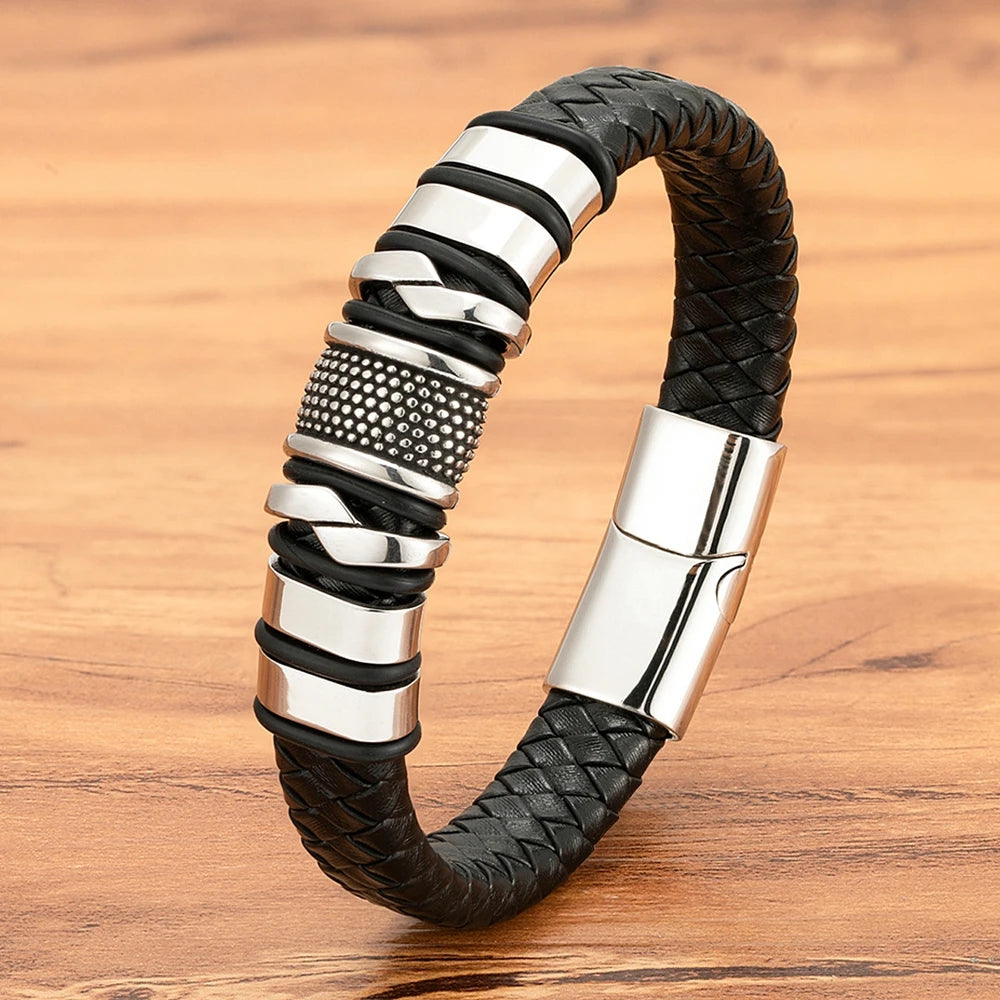 Braided Leather Bracelet