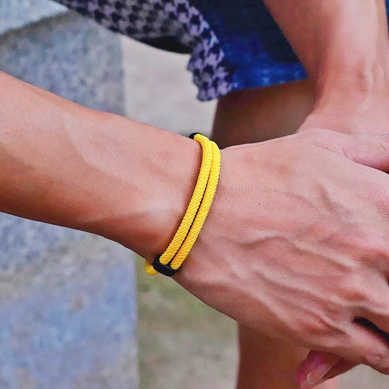 black Rope Bracelets