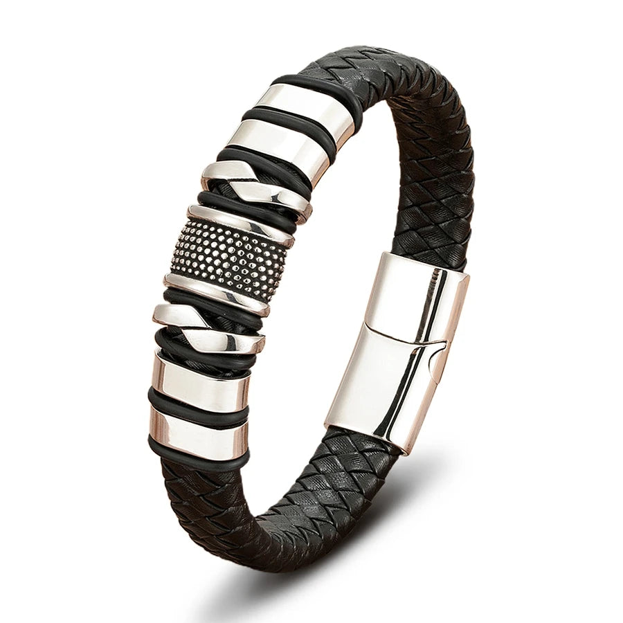 Braided Leather Bracelet