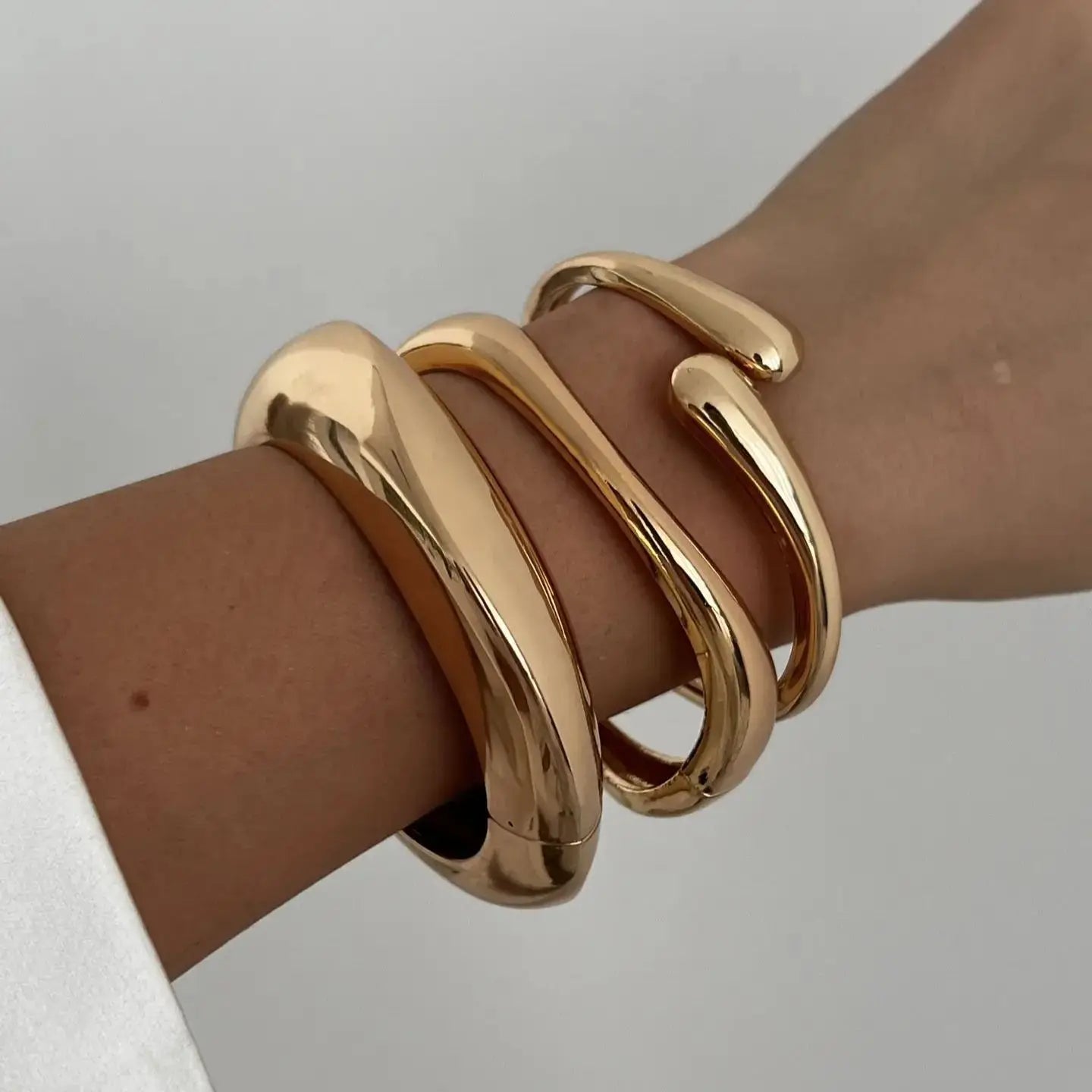 Spring Metal Bracelet