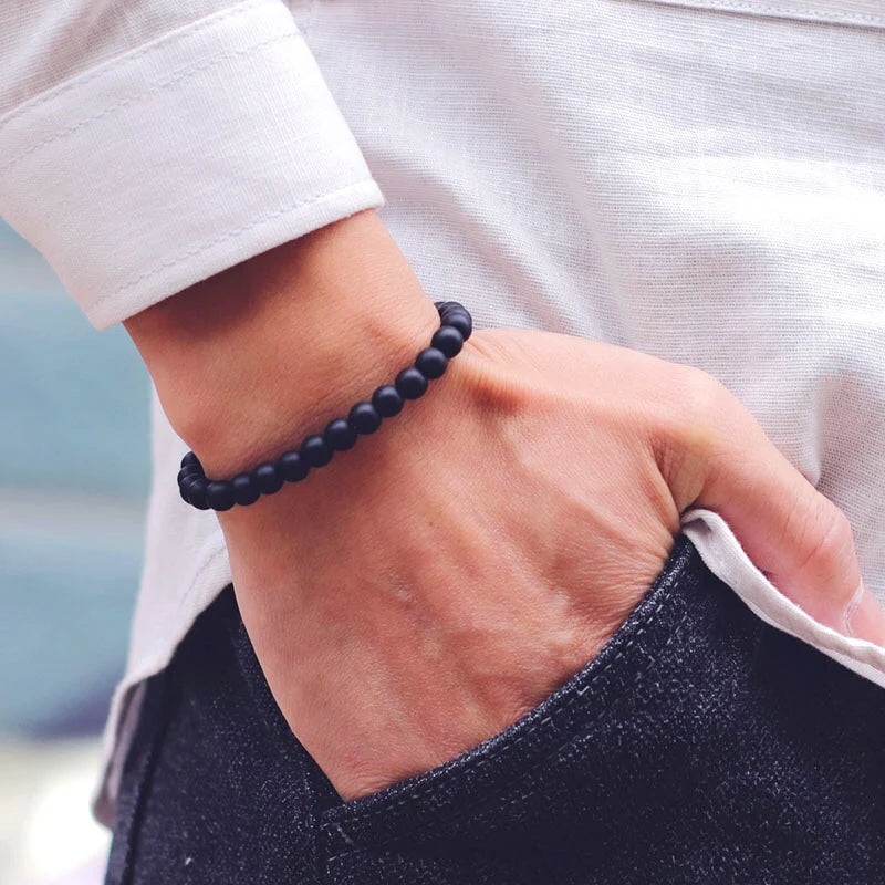 black Rope Bracelets