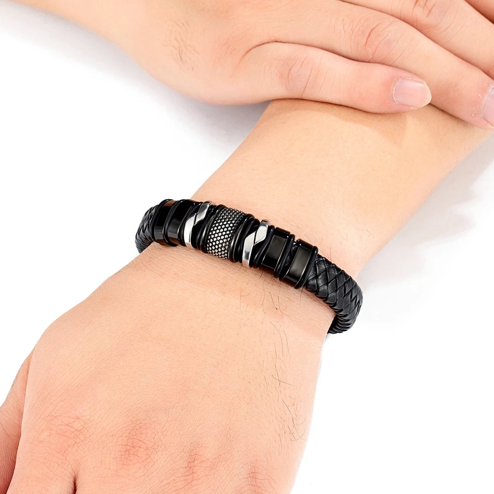 Braided Leather Bracelet