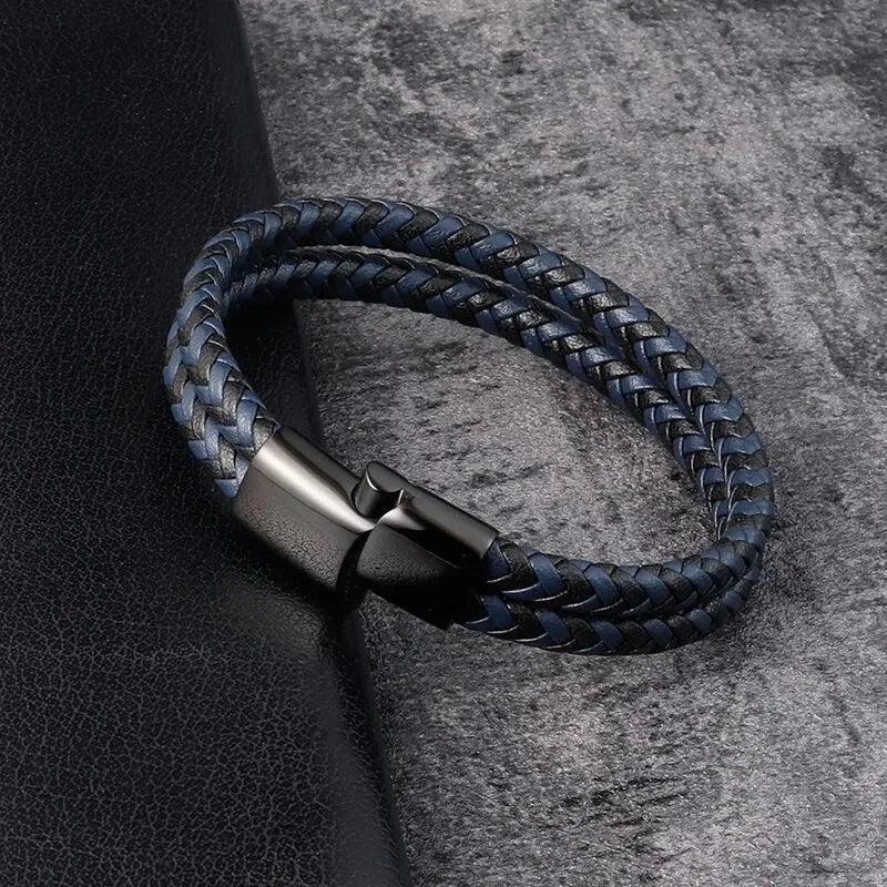 Twist Leather Bracelet