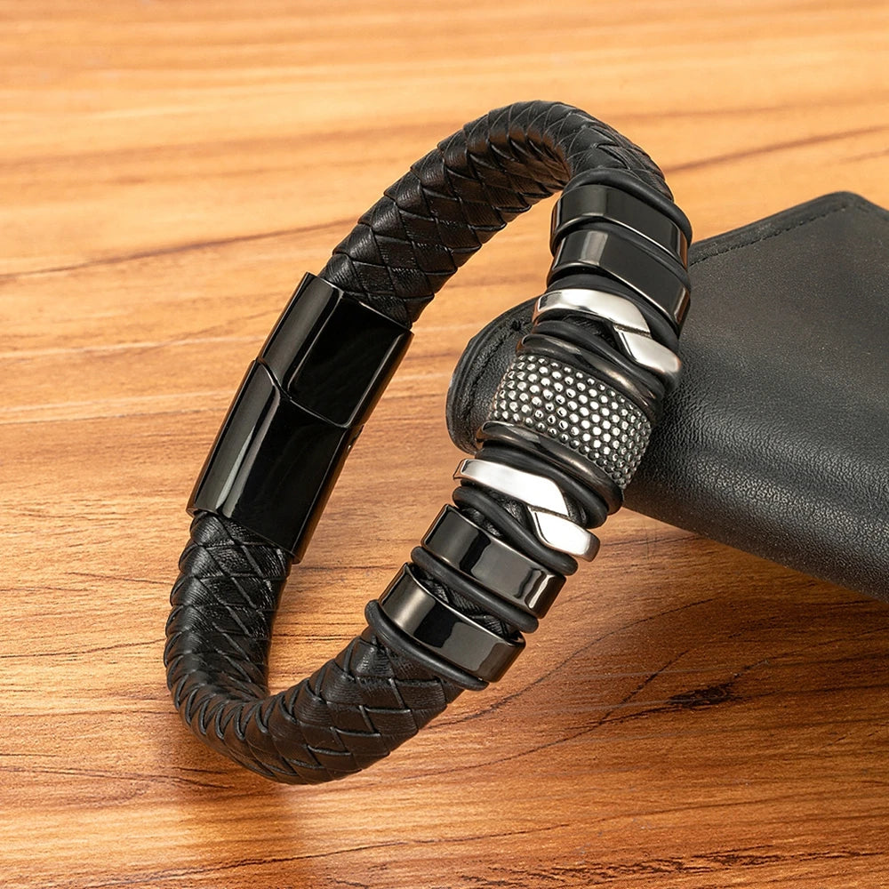 Braided Leather Bracelet