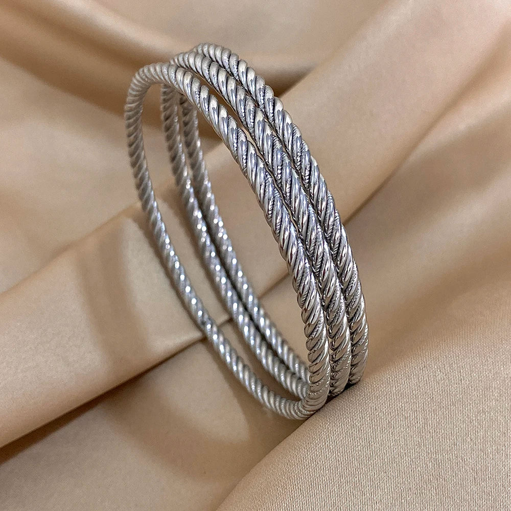 Gold Twist Bracelet