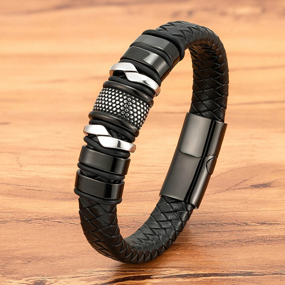 Braided Leather Bracelet