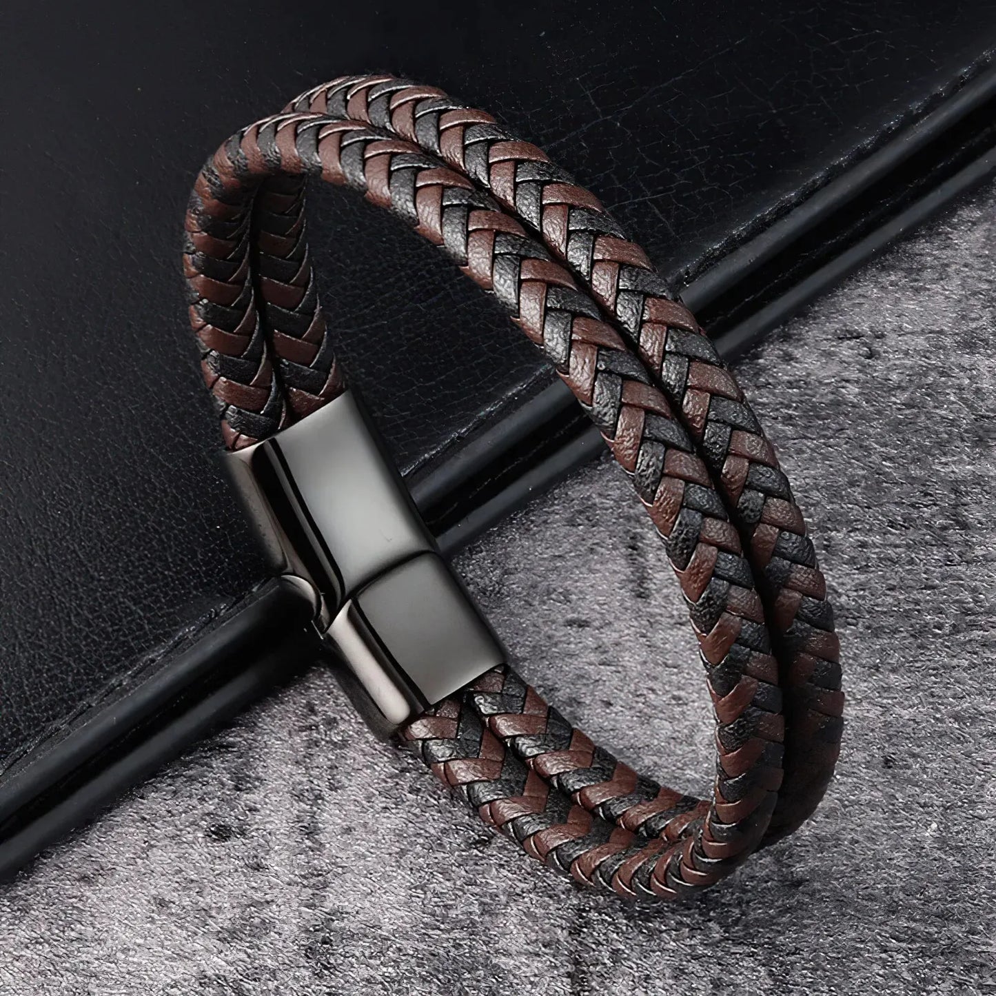 Twist Leather Bracelet