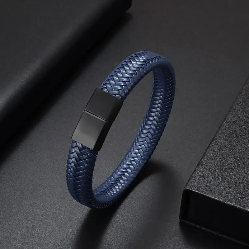 Woven Leather Bracelet