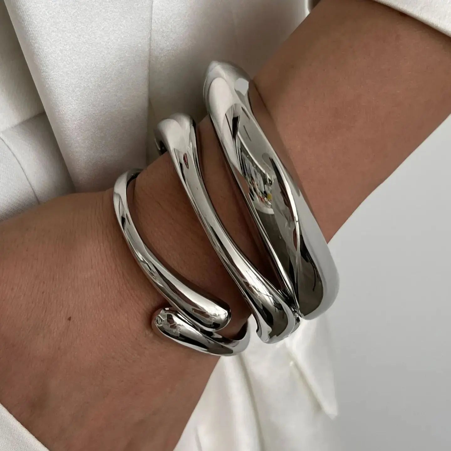 Spring Metal Bracelet